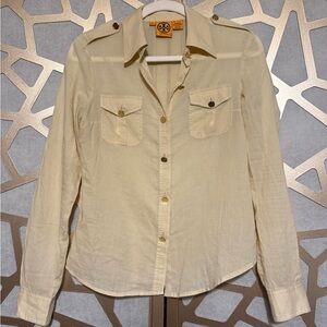 Tory Burch Cream Blouse